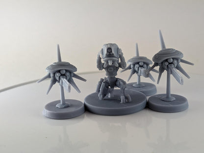 Hive Droid Longshot | 32/28mm Heroic-Scale Sci-Fi Infantry Miniatures