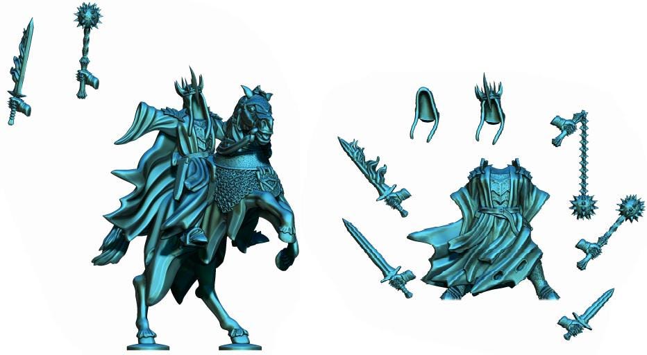 The 9 Lords | 28mm Scale Fantasy Infantry Miniatures