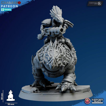Scavengers Ravok Riders | 32/28mm Heroic-Scale Sci-Fi Monster Miniatures