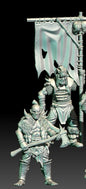 Orc Command | 28mm Scale Fantasy Infantry Miniatures