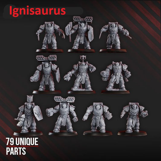 Destroyers | 32/28mm Heroic-Scale Sci-Fi Heavy Power Armour Infantry