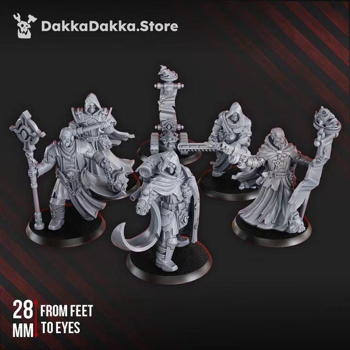 Holy Department of Heretical Investigations | 32/28mm Heroic-Scale Sci-Fi  Infantry Miniatures