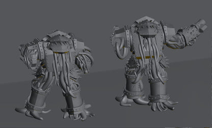 Followers of Change Dreadnaught | 32/28mm Heroic-Scale Sci-Fi Heavy Infantry