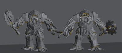 Followers of Change Dreadnaught | 32/28mm Heroic-Scale Sci-Fi Heavy Infantry