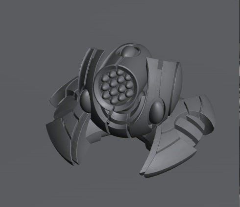 Tech Elves Drones | 8mm Epic Scale Sci-Fi Miniatures