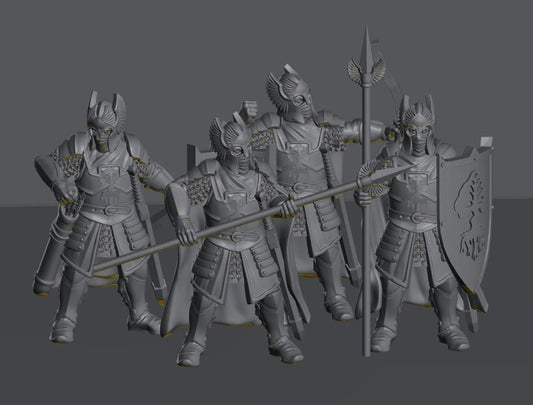 White City Guards | 28mm Scale Fantasy Infantry Miniatures