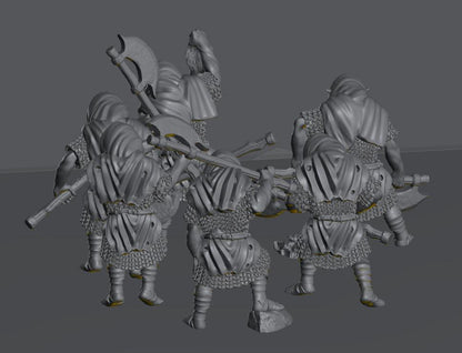 Troglodyte Executioners | 28mm Scale Fantasy Infantry Miniatures