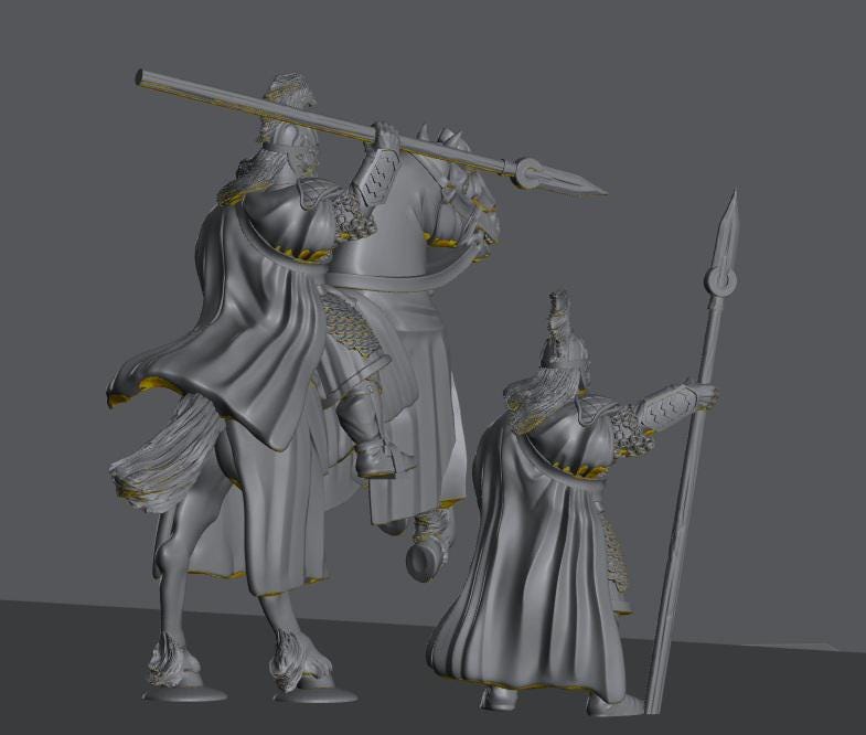 Horse Lords Prince | 28mm Scale Fantasy Infantry Miniatures