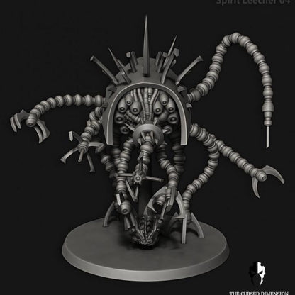 Cursed Elves Collector/Spirit Leecher | 32/28mm Heroic-Scale Sci-Fi Monster Miniatures