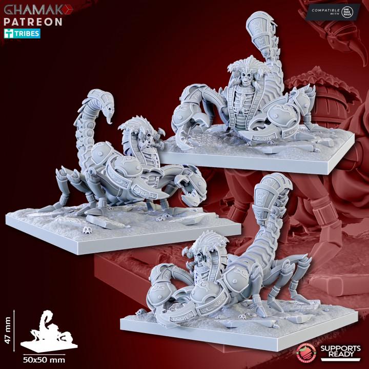 Undead Pharaohs Undead Scorpion | 28mm Heroic-Scale Fantasy Monster Miniatures
