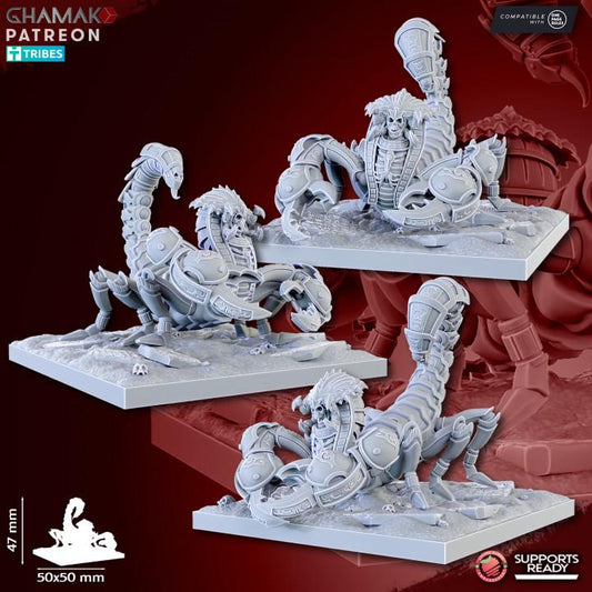 Undead Pharaohs Undead Scorpion | 28mm Heroic-Scale Fantasy Monster Miniatures