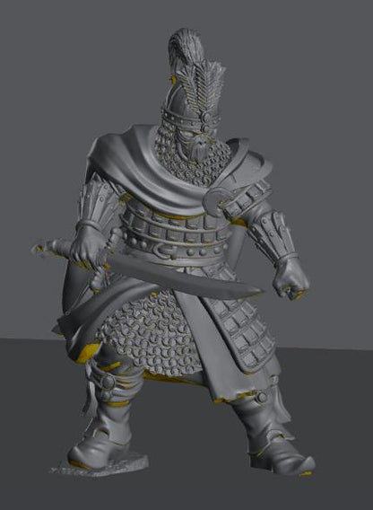 Golden Horde Mamluk Guards | 28mm Scale Fantasy Infantry Miniatures
