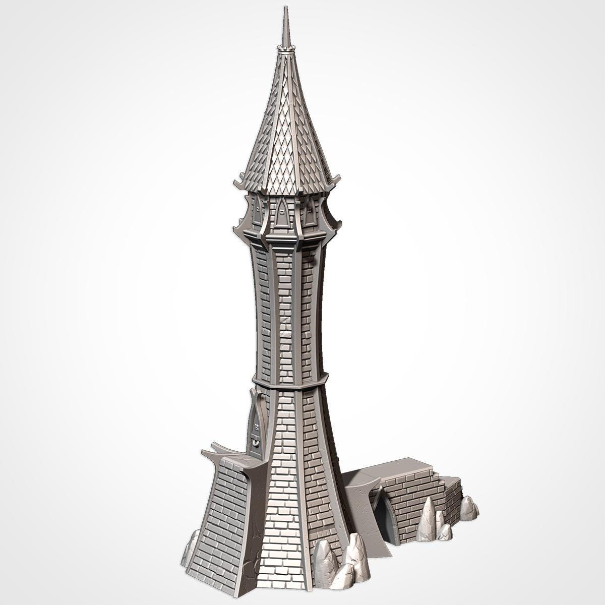Elven Buildings | 32/28mm Wargaming Scenery and Miniature Terrain