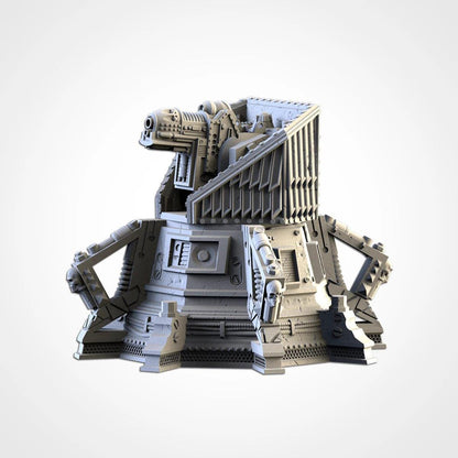 Sci Fi Defense Turret | 32/28mm Wargaming Scenery and Miniature Terrain