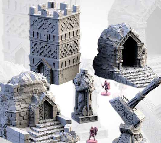 Dwarven Constructions | 32/28mm Wargaming Scenery and Miniature Terrain
