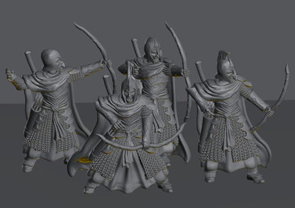 Oathbreaker Elven Warriors | 28mm Scale Fantasy Infantry Miniatures