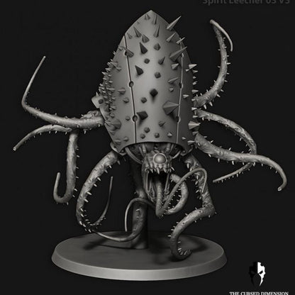 Cursed Elves Collector/Spirit Leecher | 32/28mm Heroic-Scale Sci-Fi Monster Miniatures