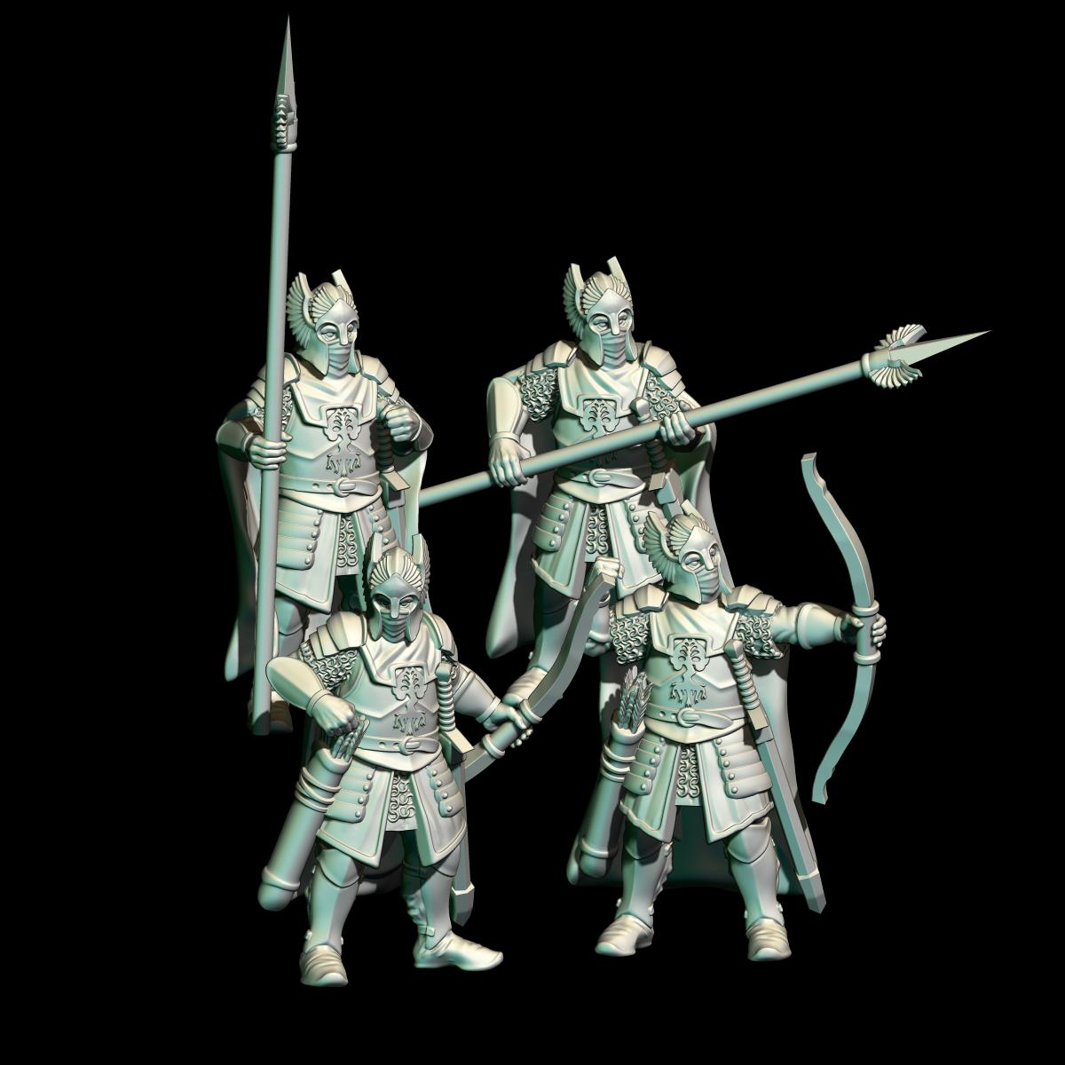 White City Guards | 28mm Scale Fantasy Infantry Miniatures