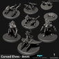 Cursed Elves Beast Squadron | 8mm Epic Scale Sci-Fi Infantry Miniatures