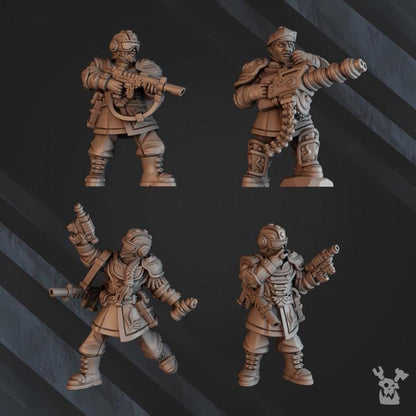Dashing Nebula Syndicate | 32/28mm Heroic-Scale Sci-Fi  Infantry Miniatures