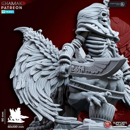 Undead Pharaohs Sphinx | 28mm Heroic-Scale Fantasy Monster Miniatures