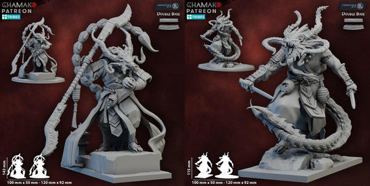 Ratmen Gods | 28mm Heroic-Scale Fantasy Monster Miniatures