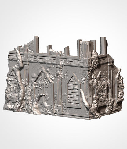 Infected Ruins | 32/28mm Wargaming Scenery and Miniature Terrain