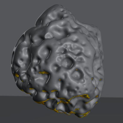 Fleet Scale Asteroid Base | Space Fleet Scale Sci-Fi Miniatures