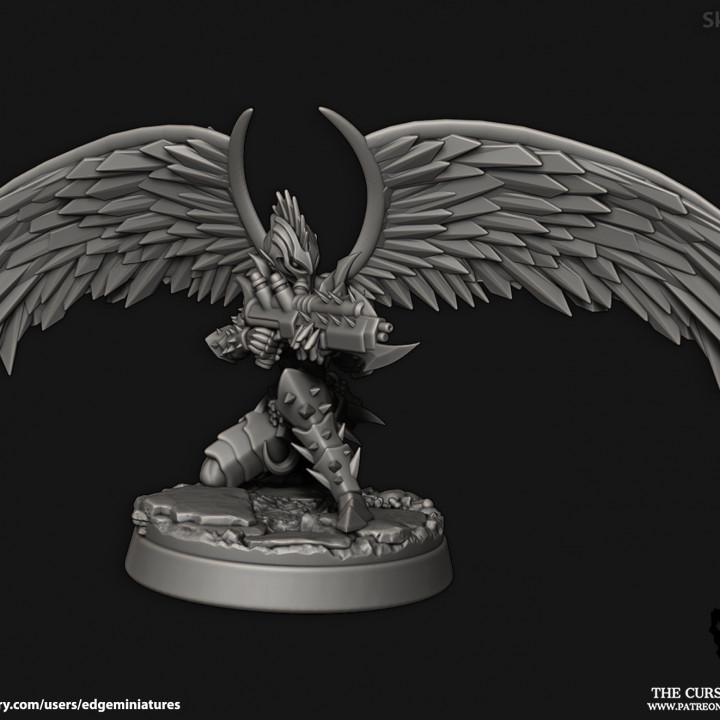 Cursed Elves Sky Raiders | 32/28mm Heroic-Scale Sci-Fi Miniatures