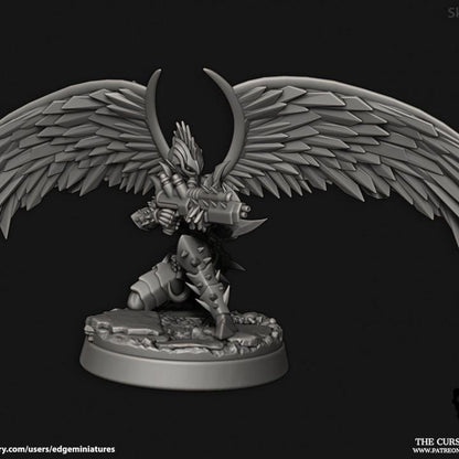 Cursed Elves Sky Raiders | 32/28mm Heroic-Scale Sci-Fi Miniatures
