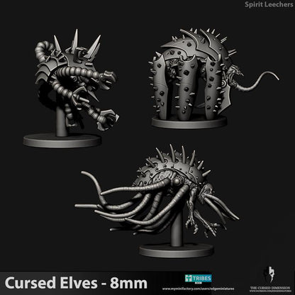 Cursed Elves Collector/Spirit Leecher | 8mm Epic Scale Sci-Fi Monster Miniatures