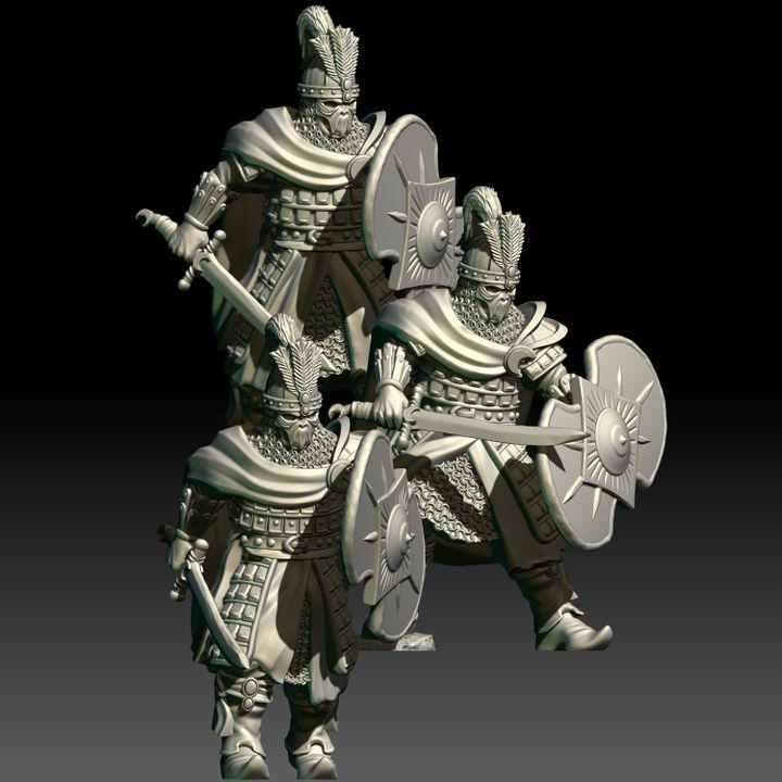 Golden Horde Mamluk Guards | 28mm Scale Fantasy Infantry Miniatures