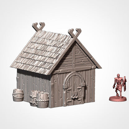 Master Ring Village | 32/28mm Wargaming Scenery and Miniature Terrain