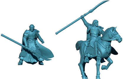Oathbreaker Elven King | 28mm Scale Fantasy Infantry Miniatures