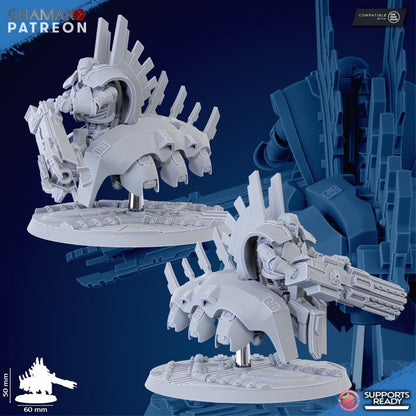 Undying Flying Warriors | 32/28mm Heroic-Scale Sci-Fi Jetbike Miniatures