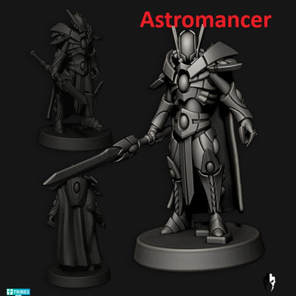 Tech Elves Heroes | 32/28mm Heroic-Scale Sci-Fi Infantry Miniatures