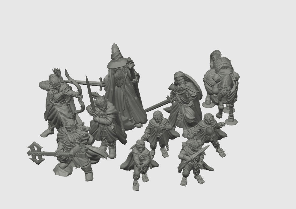 Mighty Heroes | 28mm Scale Fantasy Infantry Miniatures