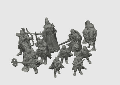 Mighty Heroes | 28mm Scale Fantasy Infantry Miniatures