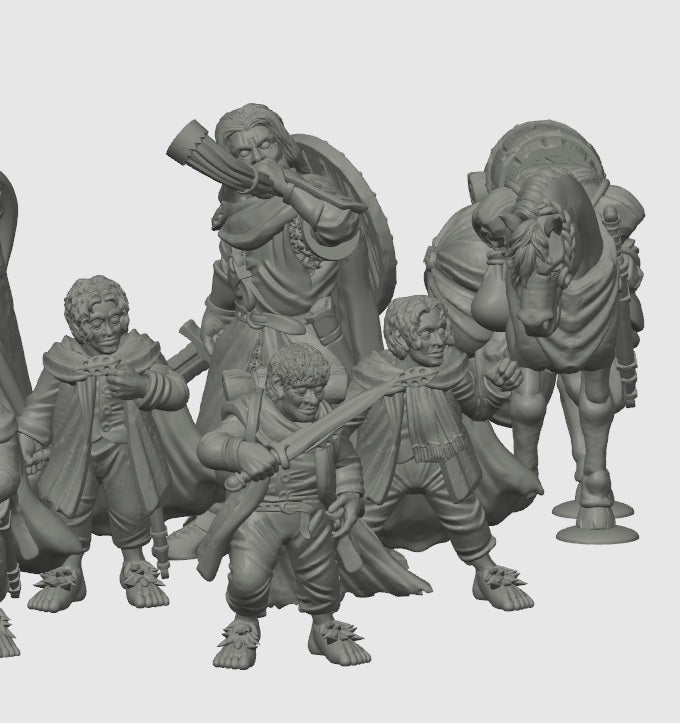 Mighty Heroes | 28mm Scale Fantasy Infantry Miniatures