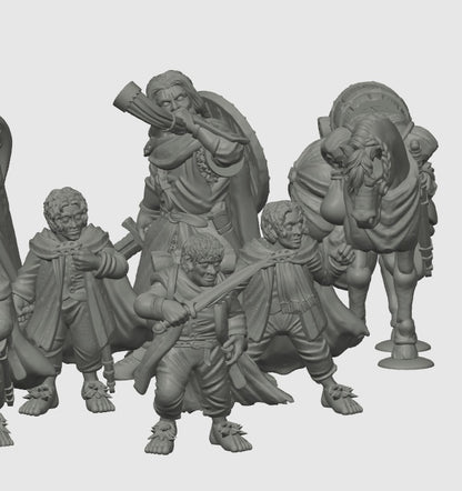 Mighty Heroes | 28mm Scale Fantasy Infantry Miniatures