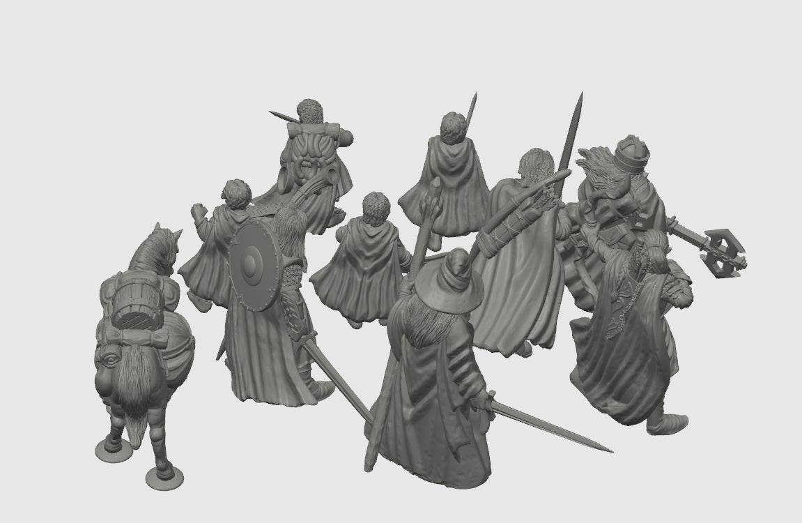 Mighty Heroes | 28mm Scale Fantasy Infantry Miniatures