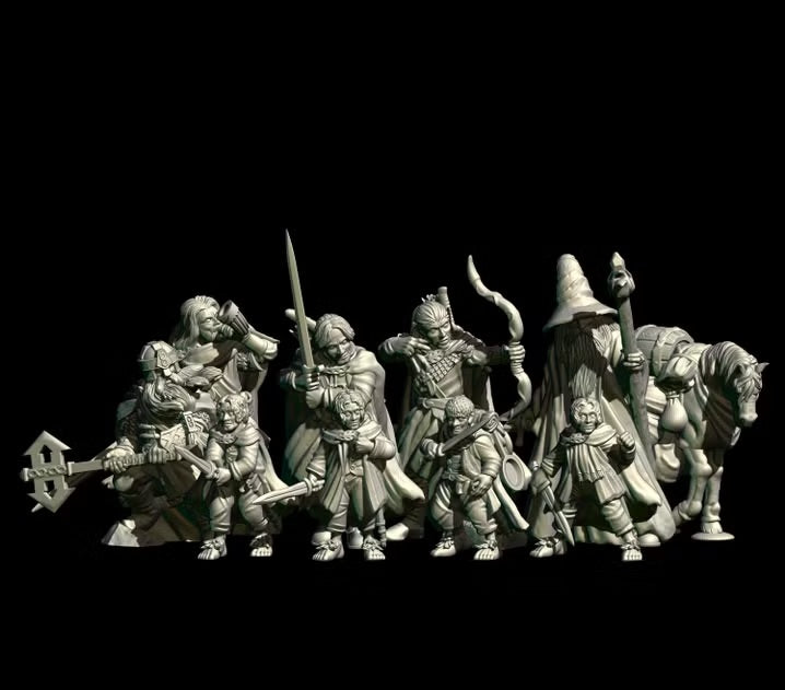 Mighty Heroes | 28mm Scale Fantasy Infantry Miniatures
