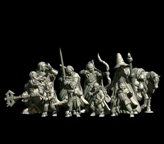 Mighty Heroes | 28mm Scale Fantasy Infantry Miniatures
