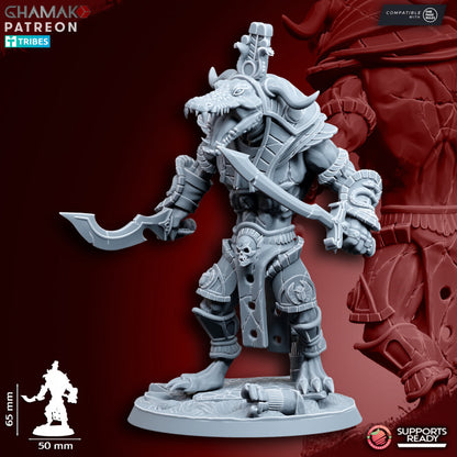 Undead Pharaohs Nomarch Guardian | 28mm Heroic-Scale Fantasy Monster Miniatures