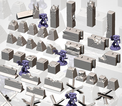 Obstacles | 32/28mm Wargaming Scenery and Miniature Terrain