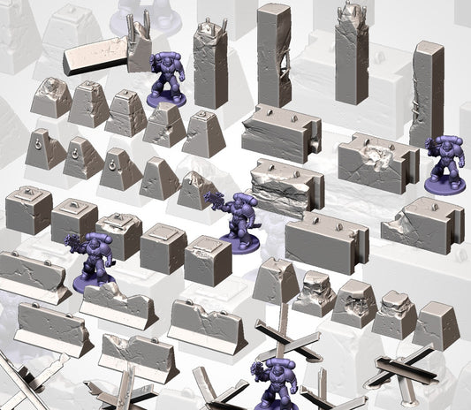 Obstacles | 32/28mm Wargaming Scenery and Miniature Terrain