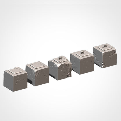 Obstacles | 32/28mm Wargaming Scenery and Miniature Terrain