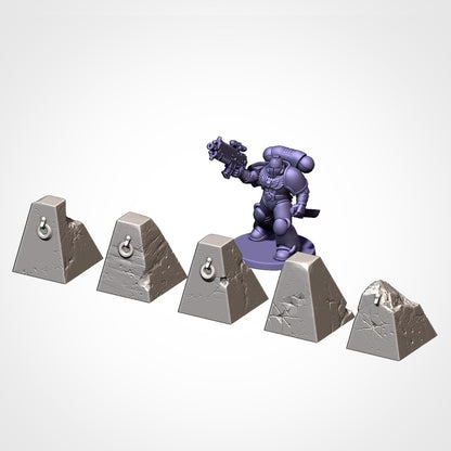 Obstacles | 32/28mm Wargaming Scenery and Miniature Terrain