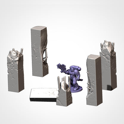 Obstacles | 32/28mm Wargaming Scenery and Miniature Terrain