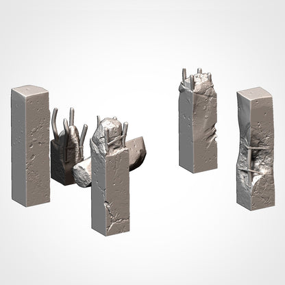 Obstacles | 32/28mm Wargaming Scenery and Miniature Terrain